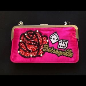 Betsey Johnson Handbag/ Clutch